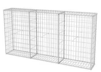 vidaXL Kosz gabionowy, stal galwanizowana, 200x30x100 cm(SKU:142548)