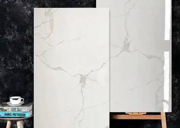 GRES POLEROWANY 120x60 BIAŁY MARMUR gatunek 1 - PROMOCJA!!!