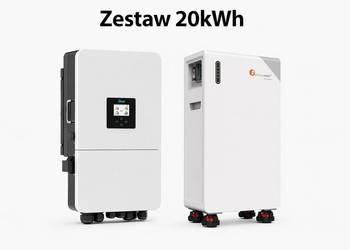 Zestaw Magazyn + Inwerter LV (20 kW + 16 kWh)