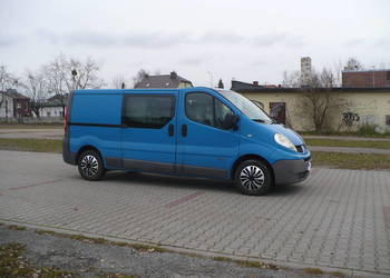 Renault Trafic 6 OSÓB Brygadówka LONG MAX DŁUGI