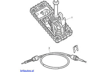 NOWA GAŁKA BIEGÓW NEW KNOB CZARNA SKÓRA MG ZT ROVER 75 MG ZT UCK100180LNF