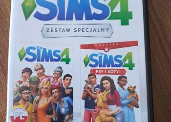 używana gra na pc sims4 + dodatek psy i koty. St bdb nie pamiętam czy kody