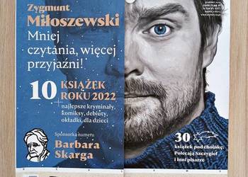 Książki Magazyn do czytania nr 6 (57) grudzień 2022 Miłoszewski, Brad Pitt