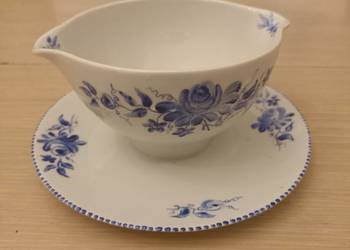 porcelana ćmielów sosjerka ręcznie malowana podpis artysty
