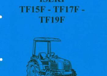 Iseki TF3F TF5F TF15F TF17F TF19F katalog części zamiennych