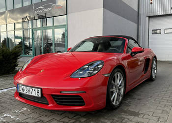Porsche 718 Boxster 300KM PDK. Guards Red, Wentylacja, BOSE, Pakiet skórza…