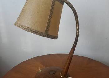 Lampka z abażurem - lata 60 ub. wieku