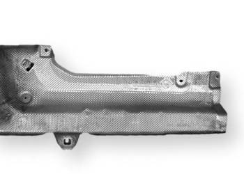 MERCEDES W204 W207 Oslona termiczna wydechu lewa MERCEDES W204 W207 Oslona termiczna wydechu lewa