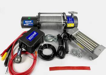 Wciągarka elektryczna 5,4 t 24V BST 12000 LBS lina stalowa Husar Winch