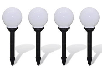 Lampy do oświetlenia ścieżki 4 szt LED 15 cm ze szpikulcami WM-40863