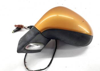 LUSTERKO LEWY PEUGEOT 207 Hatchback 06-15 KOLOR POMARAŃCZOWY SALAMANQU