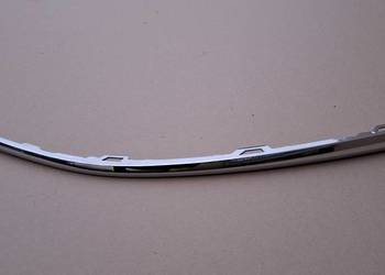 SKODA OCTAVIA IV 4 LISTWA CHROM ZDERZAKA PRZÓD LEWA 5E3853767B