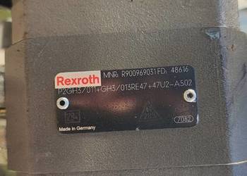 pompa hydrauliczna połączona z silnikiem elektrycznym 9KW Rexroth