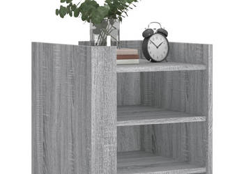 Szafka nocna szary dąb sonoma 45x50x50 cm WM-848295