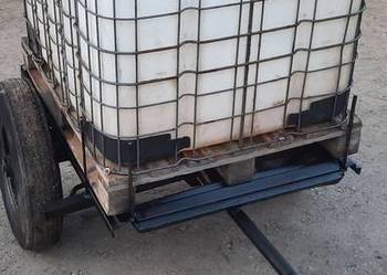 Beczka mauzer zbiornik na podwoziu 1000l