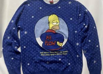 Sweter swiateczny orginalny Simpsonowie Homer Simpson M
