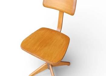 ~~ Biurowe Industrialne Krzesło obrotowe reg. wysokości Antyk ~~