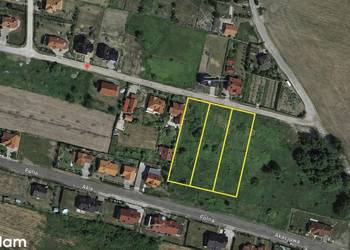 Działki budowlane Dobrzykowice Polna 1250 mkw. 3 działki sprzedam