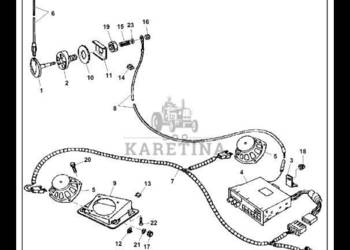 RE575068 John Deere 8345R - Radio