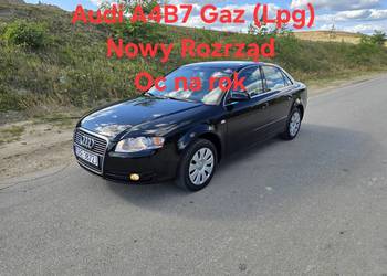 Audi A4B7 Gaz (Lpg) Nowy Rozrząd Oc na rok Prywatne Sedan Czarna