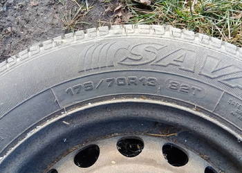 175/70R13 opony na felgach