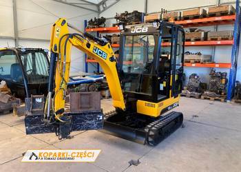 Mini koparka JCB 19C-1, 1,9t, 2022, Bardzo zadbana, 3 łyżki, Rototilt