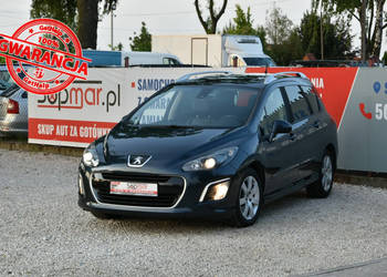 Peugeot 308 SW 1.6eHDi 112KM Automat XII.2011r. 7osób Climatronic LED Skór…