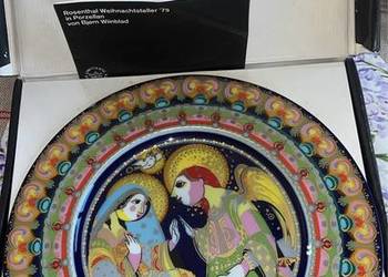 Patera. Scena Zwiastowania. Syg. Rosenthal. Projekt Bjorn Wiinblad