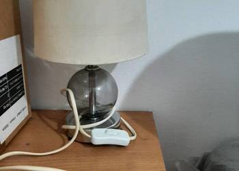 Lampa nocna szklana kula