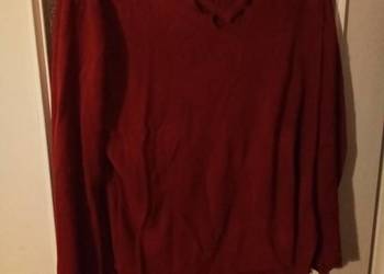 Sweter miaoni bordowy