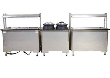 Ciąg wydawczy Dora Metal do kantyny, lunchowni, bufetu