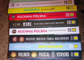 "OKRASA kontra PASCAL" i 9 innych tomów z przepisami kulinarnymi