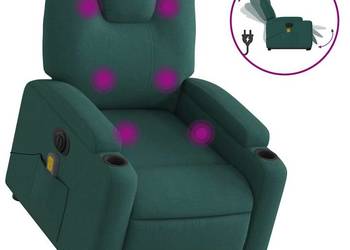 vidaXL Podnoszony fotel masujący, elektryczny, rozkładany(SKU:3204410）