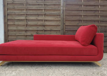 Szezlong Pesto Piu Comforty kanapa tapczan czerwony PROMOCJA