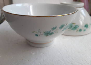 miseczki chińskie porcelana 6 sztuk, lata 80-te