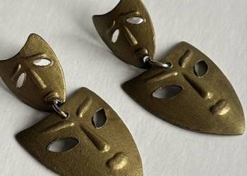 Kolczyki teatralne maski Kolczyki teatralne maski