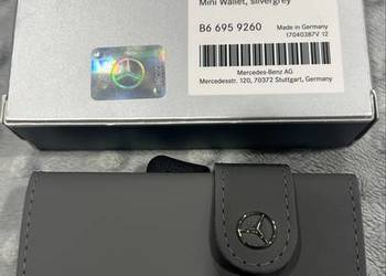 Portfel mini  MERCEDES-BENZ oryginał silvergrey