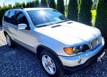 BMW X5 4.4 Benzyna XDrive TV Nawi Automat BdbStan Doinwestowana ŚLICZNA !!