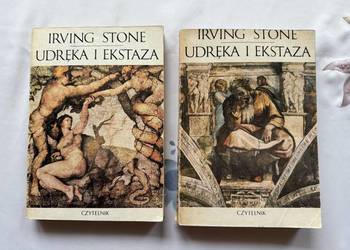 Udreka i ekstaza cz.1 i 2-Irving Stone-ksiazka