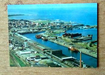 PORT W CUXHAVEN W DOLNEJ SAKSONII NAD MORZEM PÓŁNOCNYM