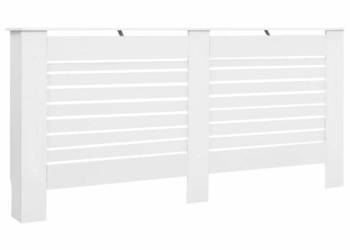 vidaXL Osłona na kaloryfer, biała(SKU:284322)
