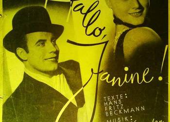 Hallo Janine; Zapis nutowy i tekstowy piosenek filmu
