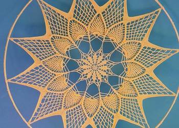Mandala z efektem 3D fi 55 cm
