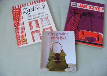 Zasłony 200 pomysłów /  Oryginalne torebki / Jak szyć