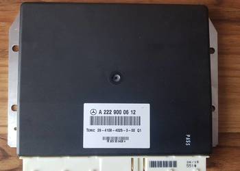 MODUŁ STEROWNIK ZAWIESZENIA MERCEDES C-KLASA W205 A 222 900 06 12