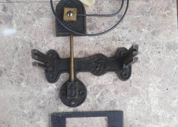 G039 Gong sanki mocowanie mechanizmu starego zegara Urgos