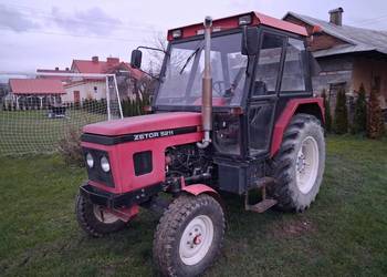 Ciągnik Traktor Zetor 5211 zarejestrowany na 2 osoby