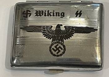 Niemiecki pojemnik na tytoń/papierośnica, lata 30./40. XX w.
