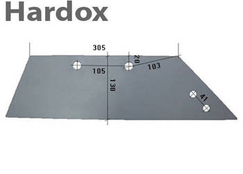 Lemiesz 300hektarów HARDOX Junior/P części do pługa SUKOV