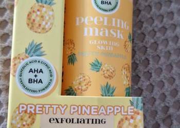 Peeling maska do twarzy z kwasami AHA BHA 30ml ananasowa